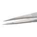 Mini Tweezers, Style M00D, Anti-Acid/Anti-Mag, SS, Fine, Sharp, Serrated, 3.5"